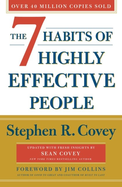 7 Habits Of Highly Effective People by Stephen R. Covey 7 Habits Of Highly Effective People by Stephen R. Covey