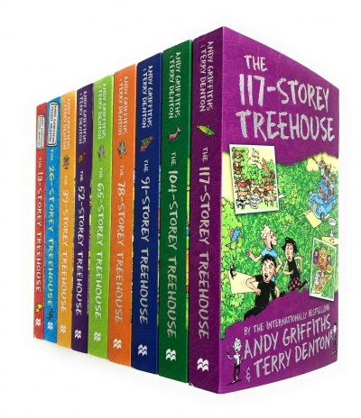 Andy Griffiths The Treehouse Collection 9 Books Set Andy Griffiths The Treehouse Collection 9 Books Set
