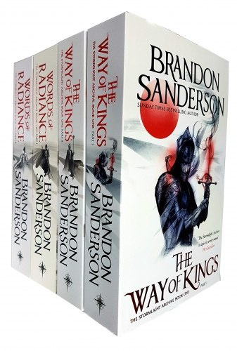 Brandon Sanderson The Stormlight Archive Series 4 Books Collection