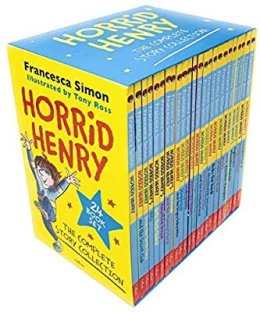 Horrid Henry Books Collection 24 Books Box