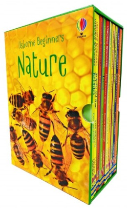 Usborne Beginners Nature 10 Books Box Set Collection Reptiles, Rainforests, Trees, How Flowers Grow, Spiders, Bugs, Ants