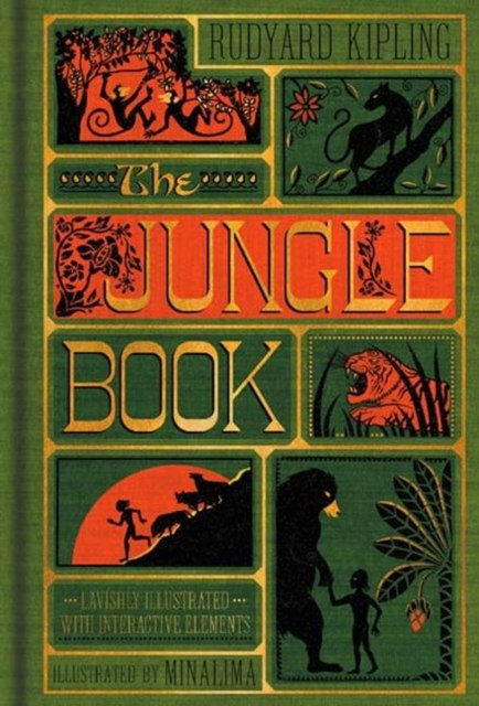 The Jungle Book (Illustrated with Interactive Elements) by Rudyard Kipling (Author) The Jungle Book (Illustrated with Interactive Elements) by Rudyard Kipling (Author)