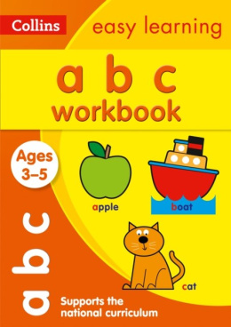 ABC Workbook Ages 3-5 : Ideal for Home Learning by Collins Easy Learning