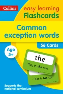 Common Exception Words Flashcards : Ideal for Home Learning Common Exception Words Flashcards : Ideal for Home Learning