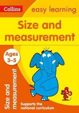 Size and Measurement Ages 3-5 : Ideal for Home Learning by Collins Easy Learning
