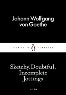 Sketchy, Doubtful, Incomplete Jottings by Johann Wolfgang von Goethe