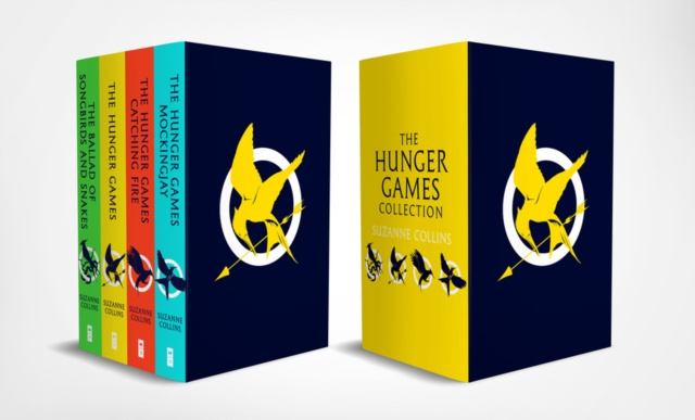 The Hunger Games 4 Book Paperback Box Set by Suzanne Collins The Hunger Games 4 Book Paperback Box Set by Suzanne Collins