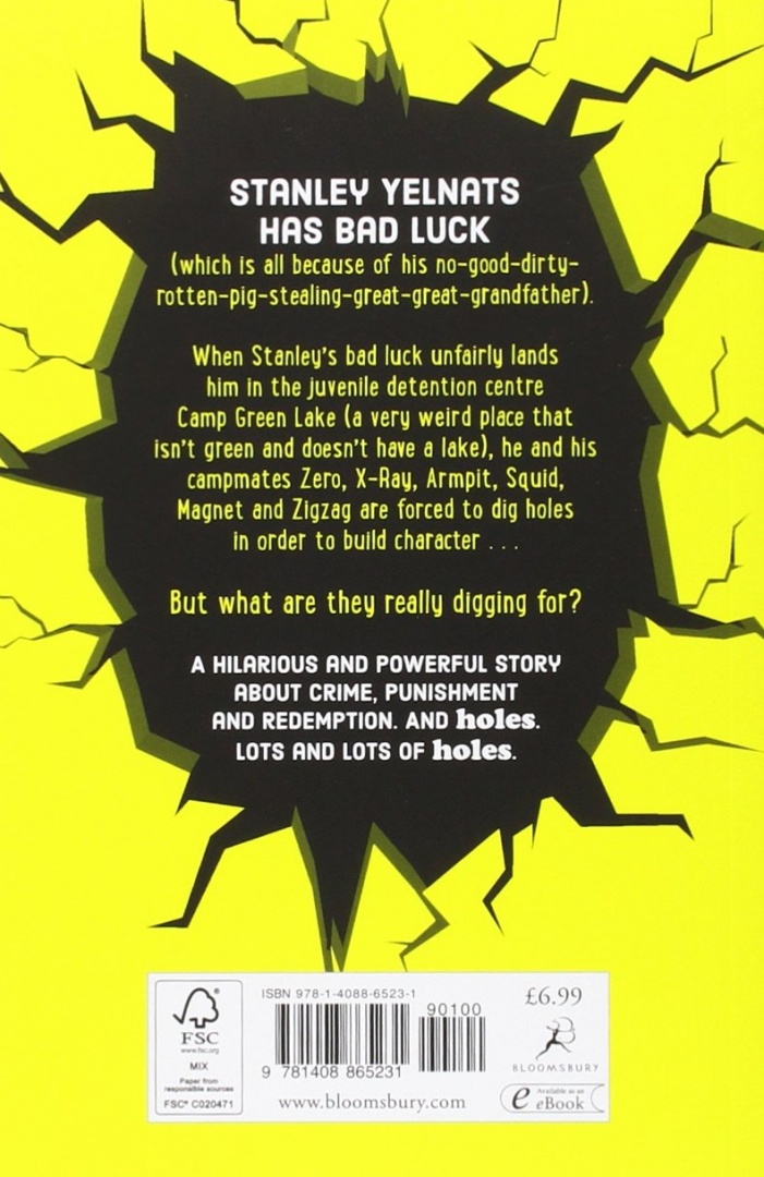 Holes by Louis Sachar Holes by Louis Sachar