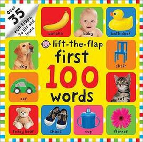 Lift-the Flap First 100 Words by Roger Priddy ( Board Book) Lift-the Flap First 100 Words by Roger Priddy ( Board Book)