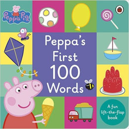Peppa Pig: Peppa's First 100 Words ( Board Book)