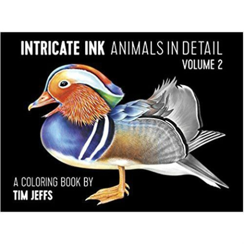 Intricate Ink Animals in Detail Vol. 2 a Coloring Book by Tim Jeffs Intricate Ink Animals in Detail Vol. 2 a Coloring Book by Tim Jeffs