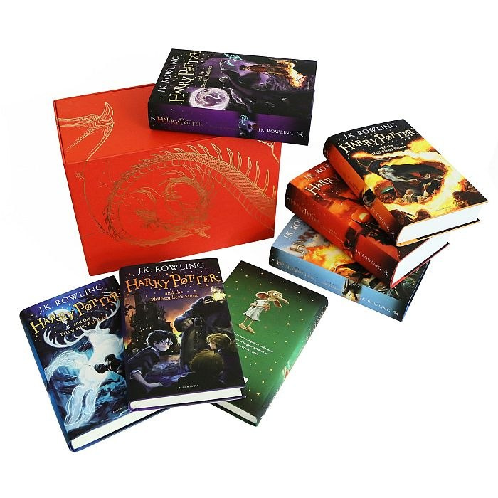 Harry Potter Box Set: The Complete Collection Children's Hardback by J.K. Rowling Harry Potter Box Set: The Complete Collection Children's Hardback by J.K. Rowling