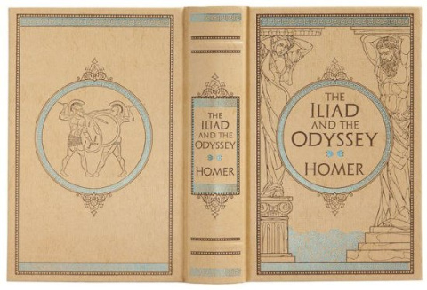 Iliad & the Odyssey (Barnes & Noble Omnibus Leatherbound Classics) by Homer Iliad & the Odyssey (Barnes & Noble Omnibus Leatherbound Classics) by Homer