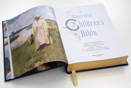 Illustrated Children's Bible (Barnes & Noble Omnibus Leatherbound Classics) by Henry A. Sherman, Charles Foster Kent Illustrated Children's Bible (Barnes & Noble Omnibus Leatherbound Classics) by Henry A. Sherman, Charles Foster Kent
