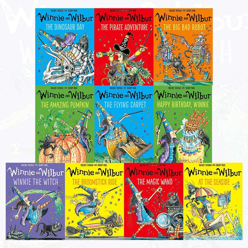 Winnie and Wilbur Collection 10 Books Set By Valerie Thomas Winnie and Wilbur Collection 10 Books Set By Valerie Thomas