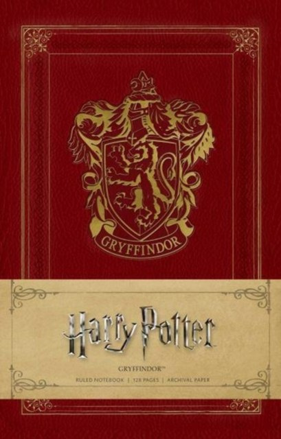 Harry Potter: Gryffindor Ruled Notebook by Insight Editions Harry Potter: Gryffindor Ruled Notebook by Insight Editions