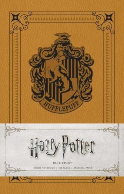 Harry Potter: Hufflepuff Ruled Notebook by Insight Editions Harry Potter: Hufflepuff Ruled Notebook by Insight Editions