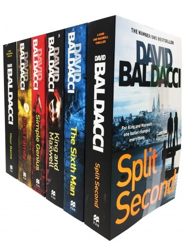 David Baldacci King and Maxwell Thriller 6 Books Collection David Baldacci King and Maxwell Thriller 6 Books Collection