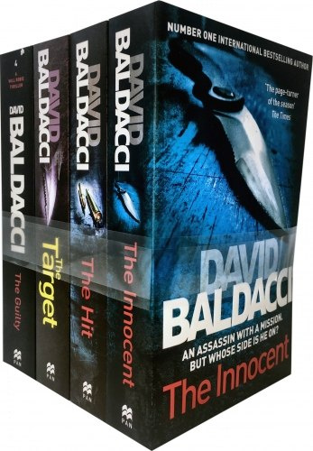 David Baldacci Will Robie Series 4 Books Collection Set