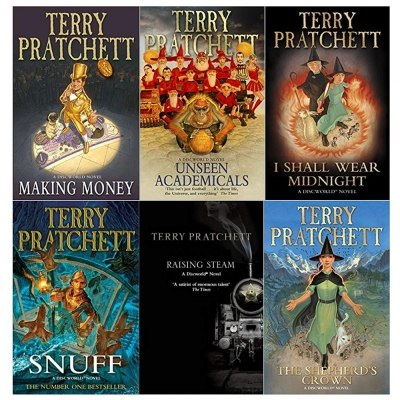 Discworld Novel Series 8 Terry Pratchett Collection 6 Books Set (Book 36-41) Discworld Novel Series 8 Terry Pratchett Collection 6 Books Set (Book 36-41)