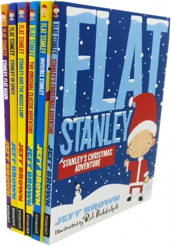 Flat Stanley's Christmas Collection 6 Books Set Flat Stanley's Christmas Collection 6 Books Set