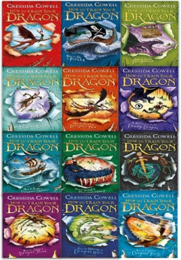 How To Train Your Dragon 12 Books Collection Set By Cressida Cowell