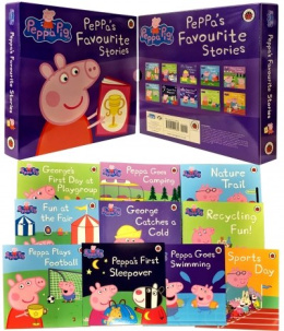 Peppa Pig Favourite Stories 10 Books Collection Set