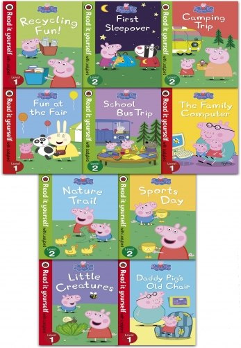 Peppa Pig Read it Yourself with Ladybird Collection 10 Books Set (Level 1-2) Peppa Pig Read it Yourself with Ladybird Collection 10 Books Set (Level 1-2)