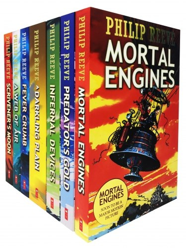Philip Reeve Mortal Engines 7 Books Collection Set Philip Reeve Mortal Engines 7 Books Collection Set